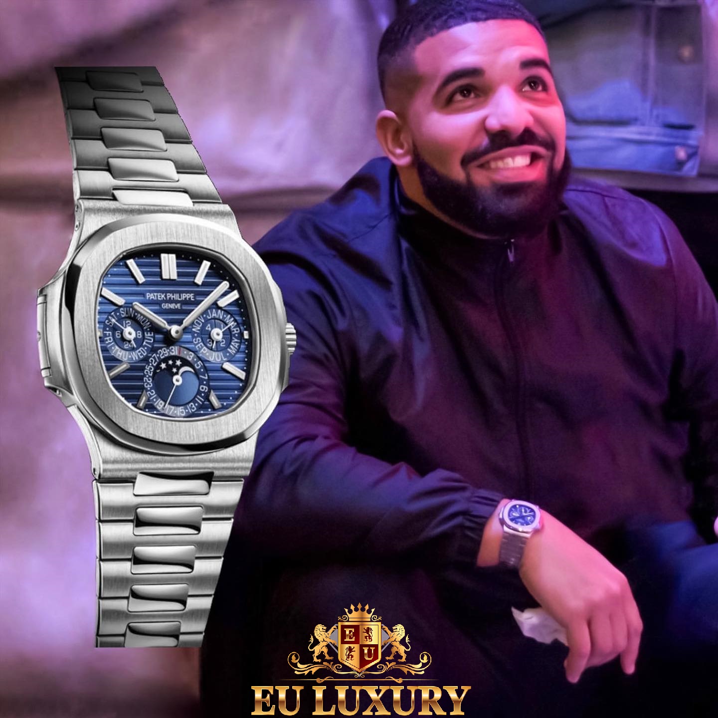 Rapper Drake cùng Patek Phillip 5740