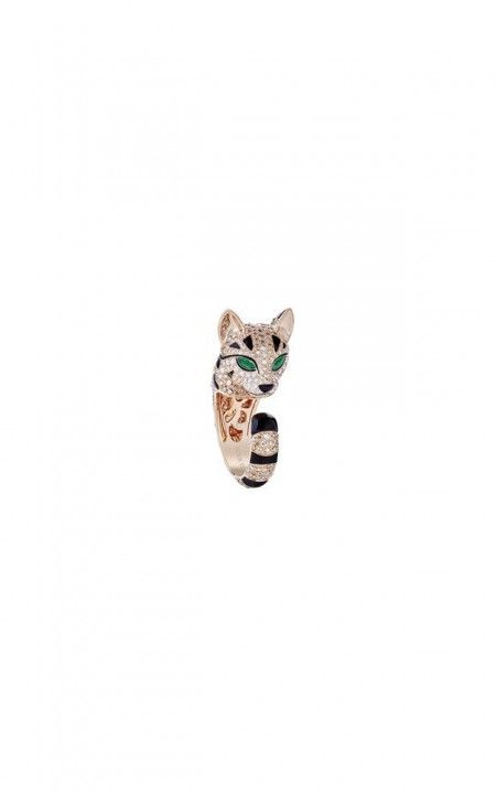 Fuzzy, the Leopard Cat Ring, JRG02687