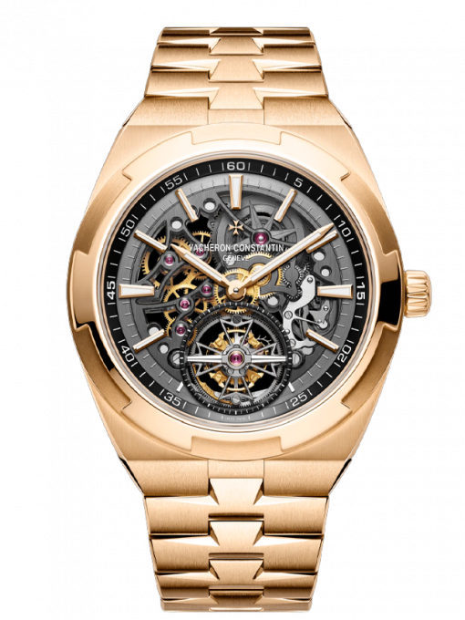 Vacheron Constantin - 6000V/110R-B934 Overseas Tourbillon Skeleton Pink Gold