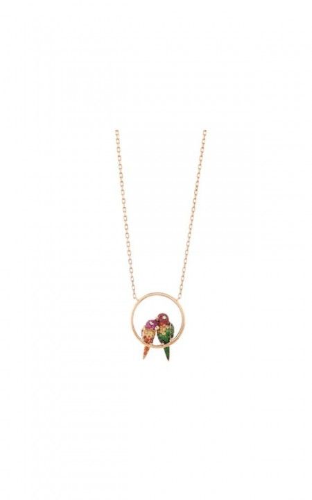 Nuri, the Parrot pendant, JPN00504