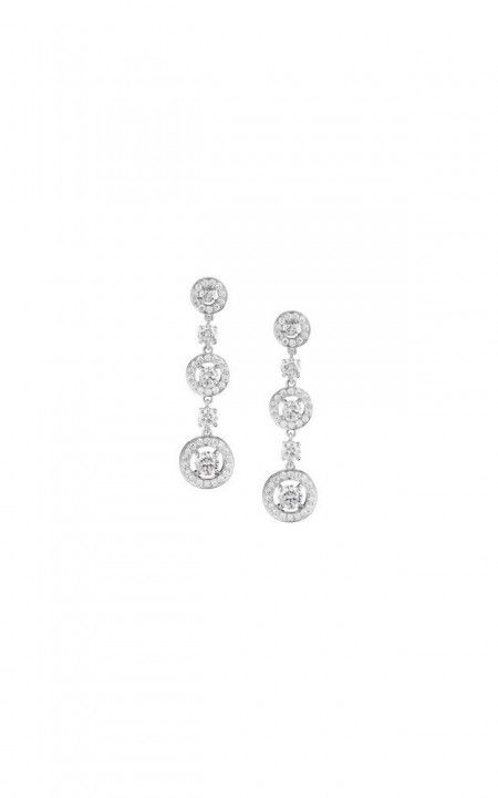 Ava Round Pendant Earrings, JCO00134