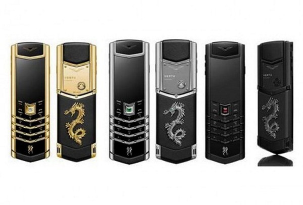 Điện thoại Vertu Signature SDragon Black biểu tượng rồng thiêng phú quý