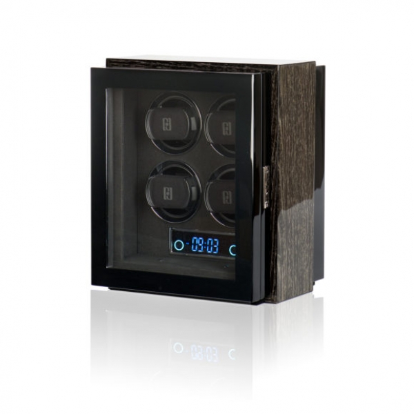 Hộp quay đồng hồ Gentlemen 4 Premium Watch winder – Paul Design (L22/W27,5/H32,5 cm)