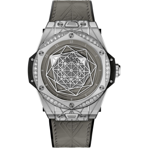 Đồng hồ Hublot Big Bang One Click Sang Bleu Steel Diamonds 39mm