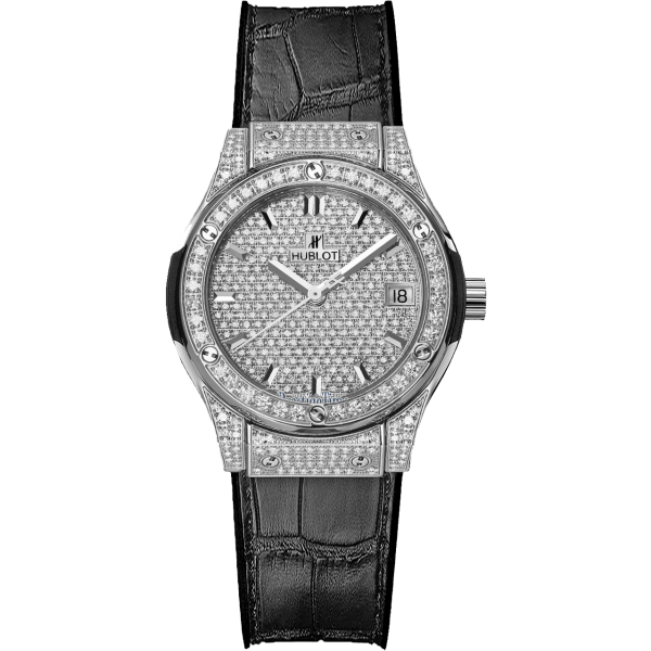 Đồng Hồ Hublot Classic Fusion Full Diamonds 33mm 581.nx.9010.lr.1704