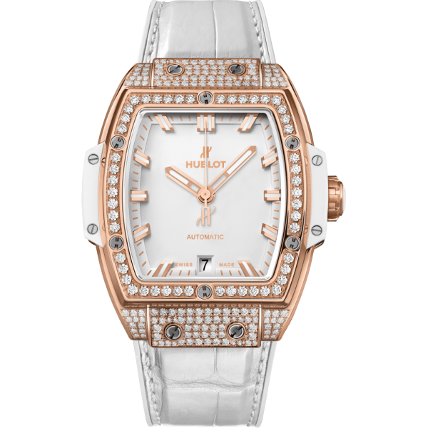 Đồng hồ Hublot Spirit Of Big Bang King Gold White Pavé 39mm