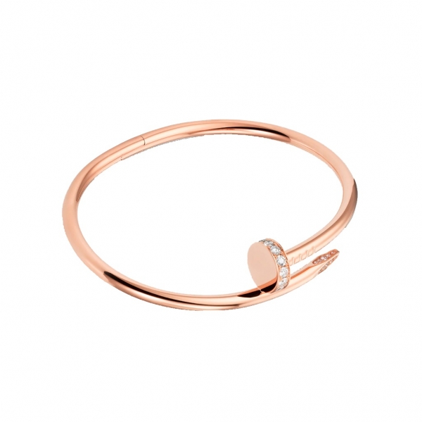 Lắc Tay Cartier Juste Un Clou Đầu Đinh điểm kim cương