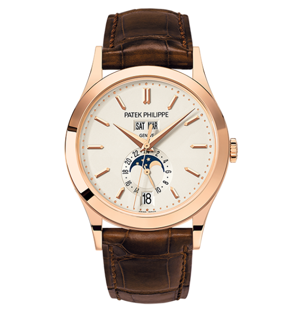 Đồng hồ Patek Philippe 5396R-011 Complications Rose Gold Silver Dial Watch