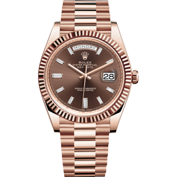 Đồng hồ Rolex 228235 Day Date 40mm Chocolate Everose Gold