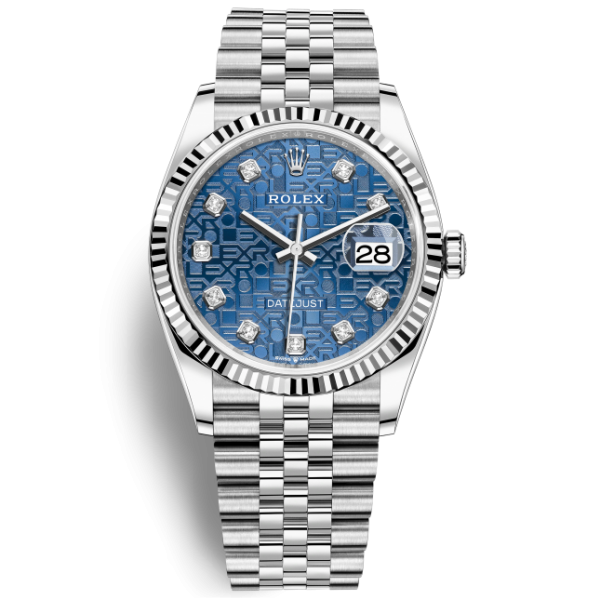 Đồng Hồ Rolex Datejust 126234 Mặt Vi tính Xanh Navy