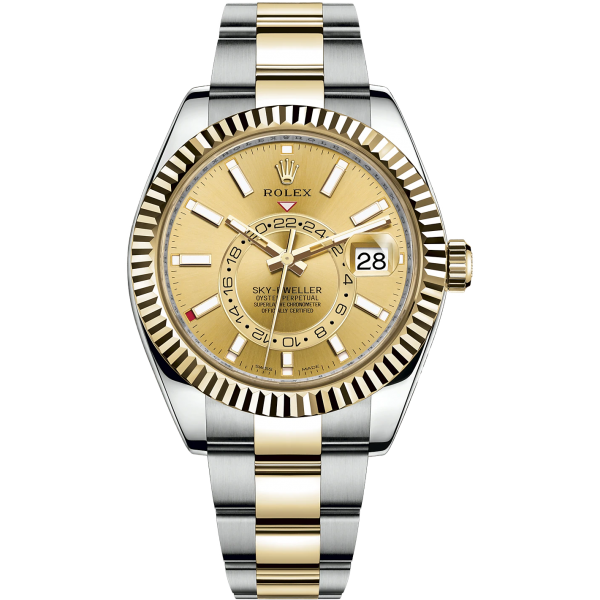 Đồng Hồ Rolex Oyster Perpetual Sky-Dweller 42mm 326933-002 dây đeo Oyster