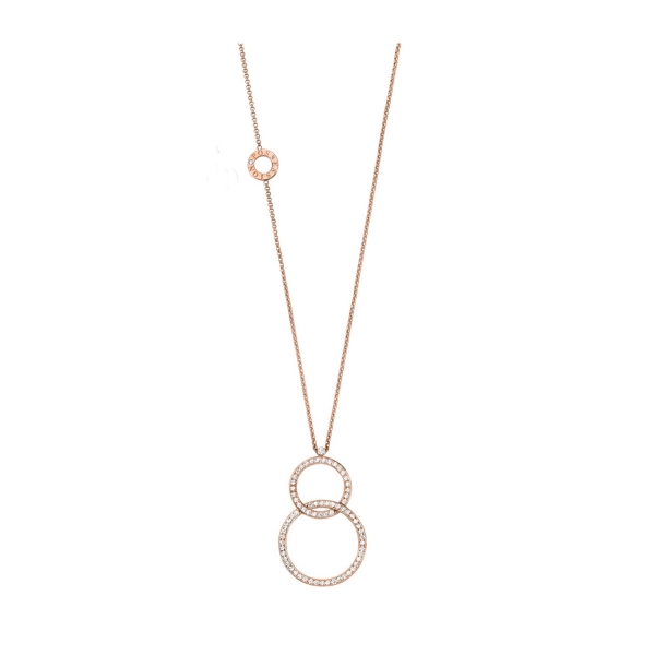 Vòng cổ Rose gold diamond long necklace G37P9000