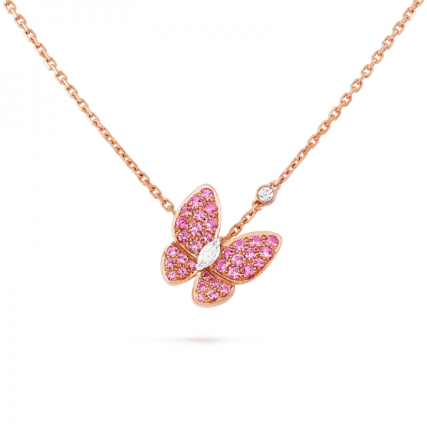 Dây chuyền Van Cleef & Arpels Two Butterfly pendant