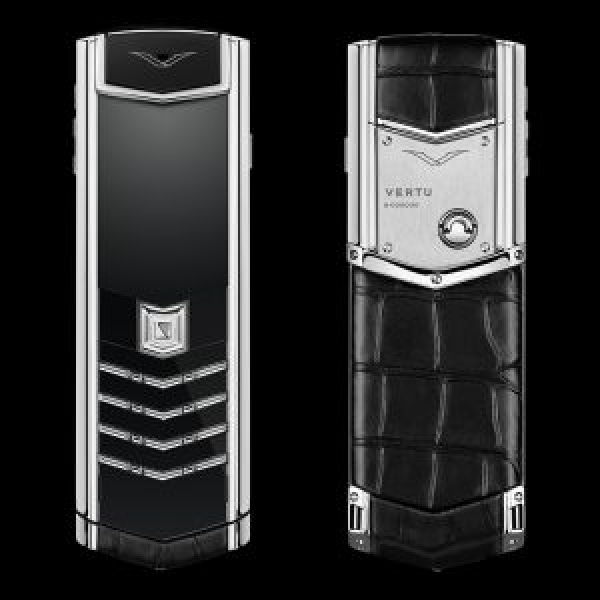 Vertu Signature S Black Alligator