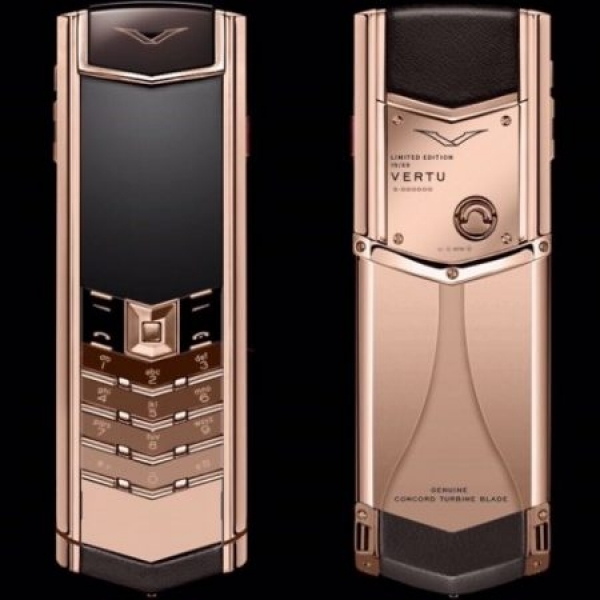 Vertu Signature S Concorde Rose Gold Bespoke(vàng hồng)