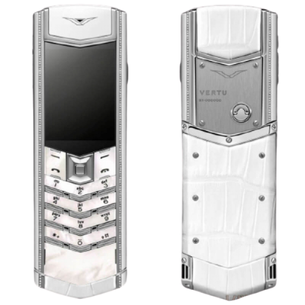 Vertu Signature S MOP White Diamond