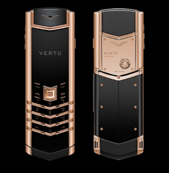 Vertu Signature S Rose Gold Ceramic Mới 99%