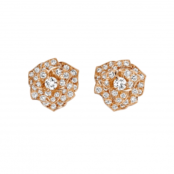 Bông tai Piaget Rose Diamond Earrings G38u0050