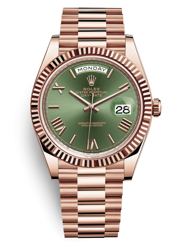 Rolex Day-Date 40mm 228235 Mặt Số Trắng Cọc Số La Mã