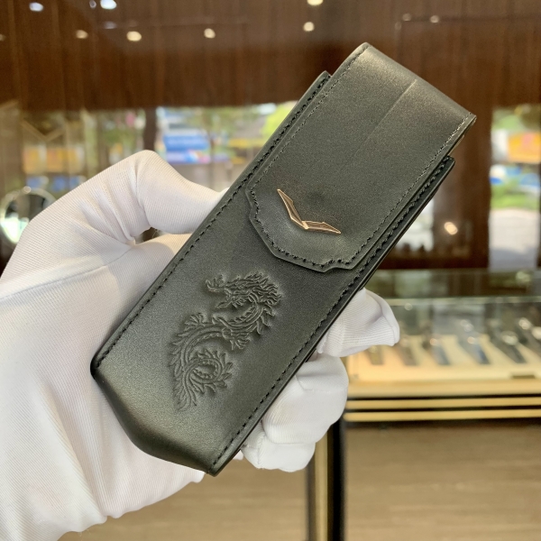 Bao da  Vertu Signature S hình rồng