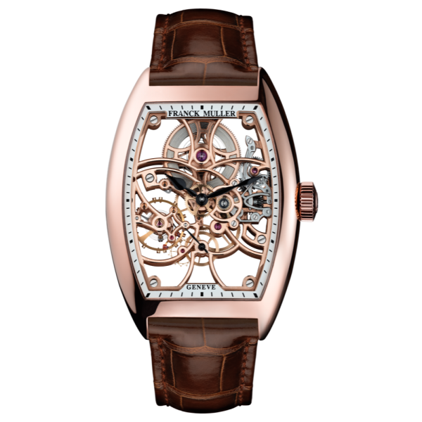 Đồng Hồ Franck Muller Cintrée Curvex Skeleton 8880 B S6 SQT D MVT D Gold