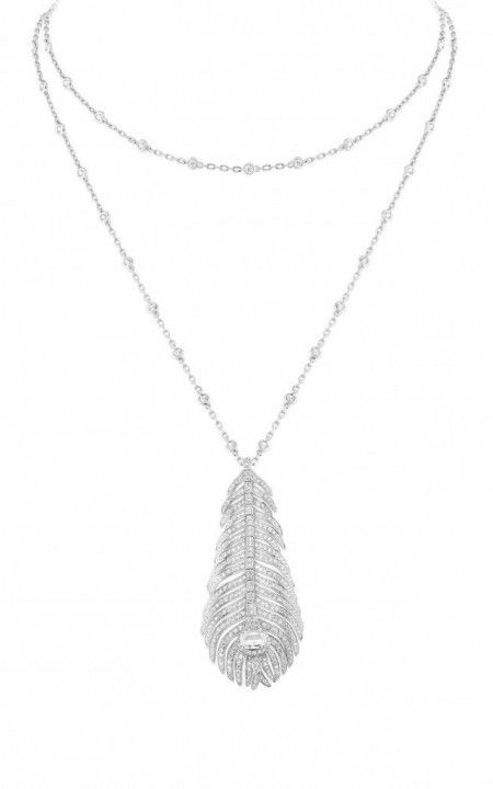 Plume de Paon necklace, JPN00514