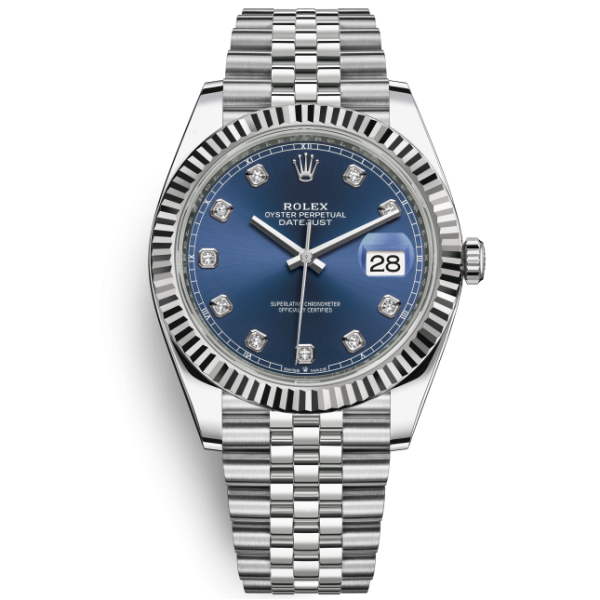 Đồng Hồ Rolex Datejust 126234 Mặt Xanh Navy