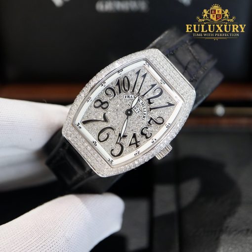 Franck Muller V32 Vanguard Lady Classic Full Diamond