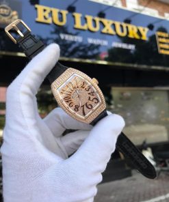 Franck Muller V32 Vanguard Rose Gold Diamond