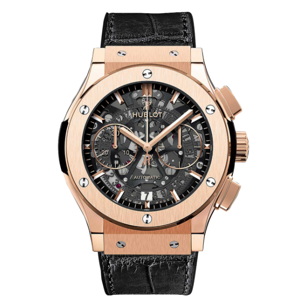 Đồng hồ Hublot Classic Fusion Aerofusion King Gold Pavé Chronograph 45mm