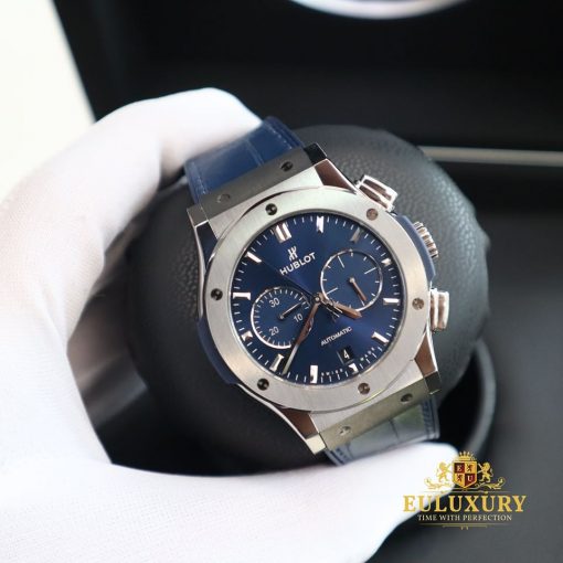 Hublot Classic Fusion Chronograph Titanium Blue 521.NX.7170.LR 45MM