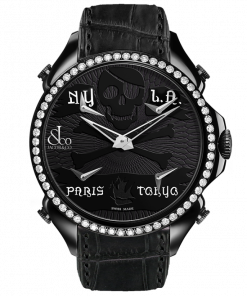 Jacob & Co PALATIAL FIVE TIME ZONE PIRATE BLACK PVD