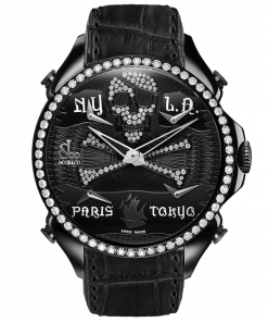 Jacob & Co PALATIAL FIVE TIME ZONE PIRATE BLACK PVD