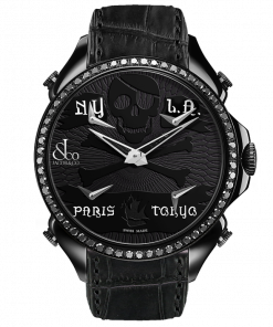 Jacob & Co PALATIAL FIVE TIME ZONE PIRATE BLACK PVD