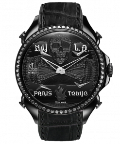 Jacob & Co PALATIAL FIVE TIME ZONE PIRATE BLACK PVD