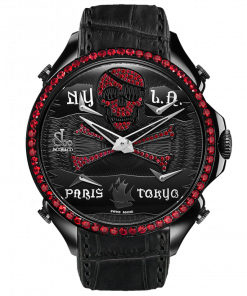 Jacob & Co PALATIAL FIVE TIME ZONE PIRATE BLACK PVD