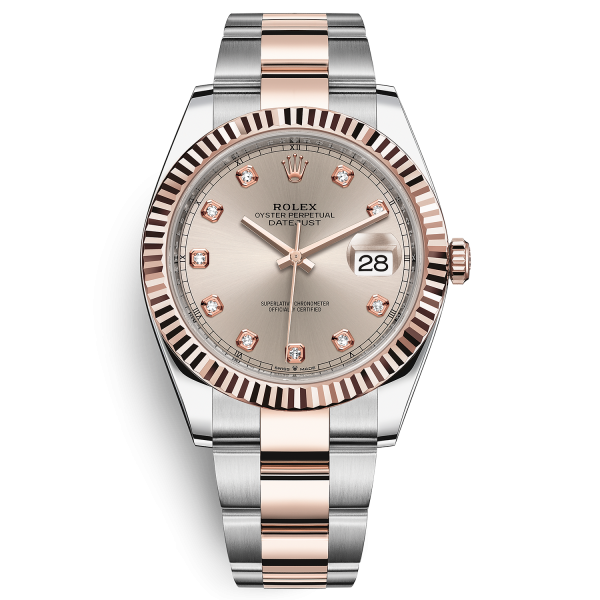 Đồng Hồ Rolex Datejust 41mm Everose Gold Oyster 126331