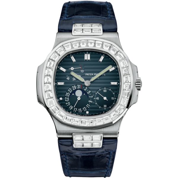 Đồng hồ Patek Philippe Nautilus Rose Gold with Diamond Bezel 5724G-001