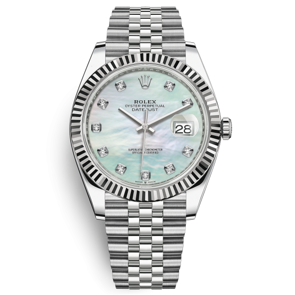 Đồng Hồ Rolex Datejust 126334 Mặt Khảm Trai