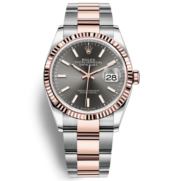 Đồng Hồ ROLEX DATEJUST 36 126231 MẶT SỐ RHODIUM DÂY ĐEO OYSTER