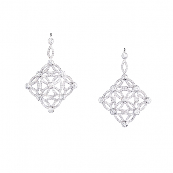 Bông tai White gold Diamond Earrings G38L3C00