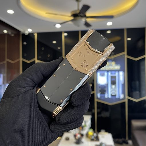 Vertu Signature S Bespoke Yellow Gold Full Diamonds