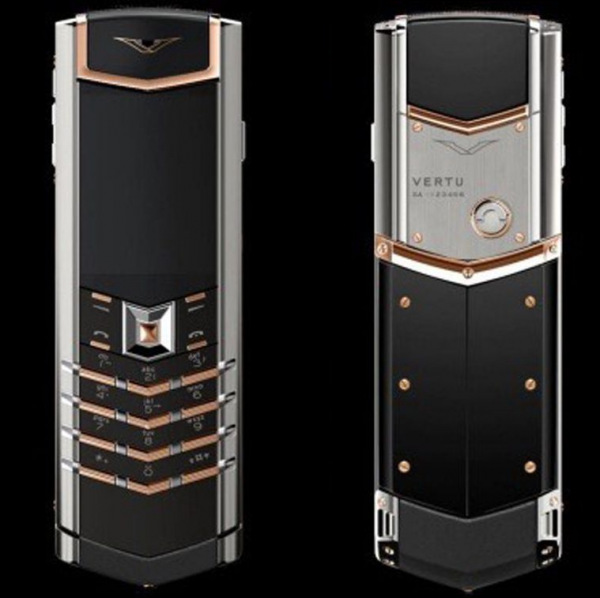 Vertu Signature S Mix Gold (Điểm vàng hồng)