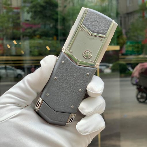 Vertu Signature S Pure Silver mới 99%