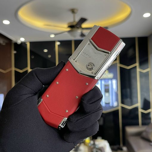 Vertu New Signature S Red Calf