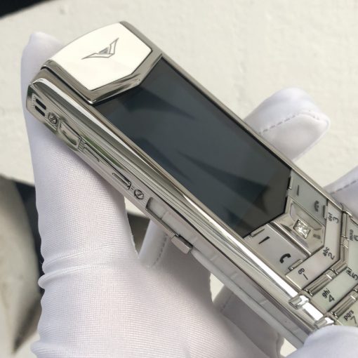 Vertu Signature S White Mother Pearl