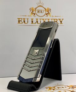 Vertu Signature S Xanh Navy (da cá sấu)