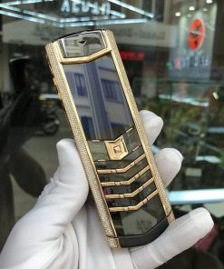 Vertu Signature S Yellow Gold Full Diamonds