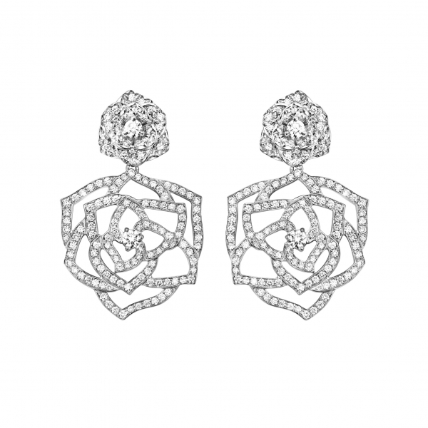 Bông tai White gold diamond earrings G38U0066